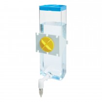 Midwest Critterville Water Bottle Large Clear, Blue 3.62" x 2.64" x 8.78"