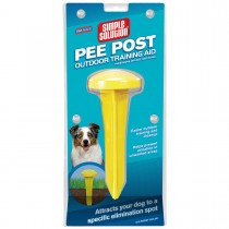 Simple Solution Pee Post Pheromone-Treated Yard Stake Yellow