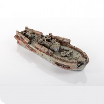 BioBubble Decorative Sunken Torpedo Boat 12.5" x 4.25" x 2.75" - BIO-60125300