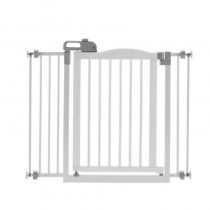 Richell One-Touch Pressure Pet Gate II White 32.1" - 36.4" x 2" x 30.5" - R94929